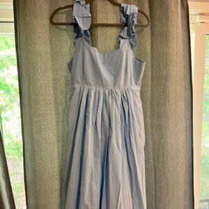 LAKE - Lolly Dress in Morning Blue size medium light blue